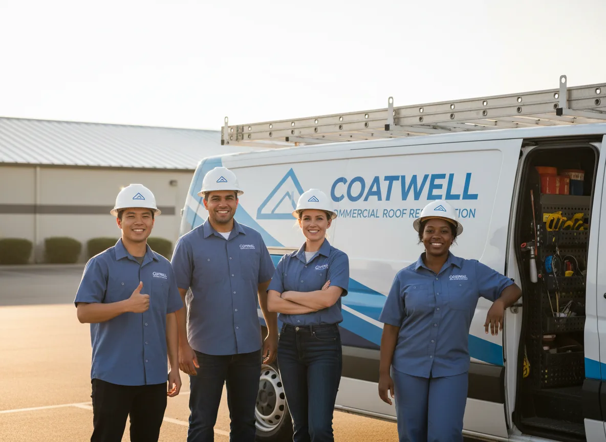 Commercial roof coating company in Unionville, VA